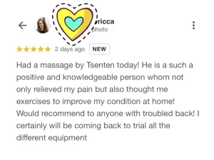 Five stars feedback